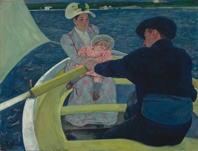 O passeio de barco de Mary Cassatt