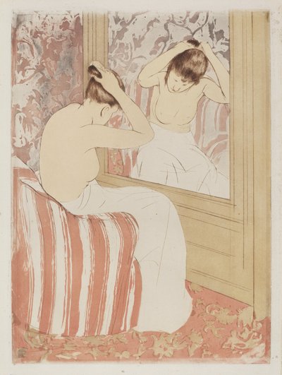 O penteado de Mary Cassatt