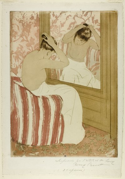 O penteado de Mary Cassatt