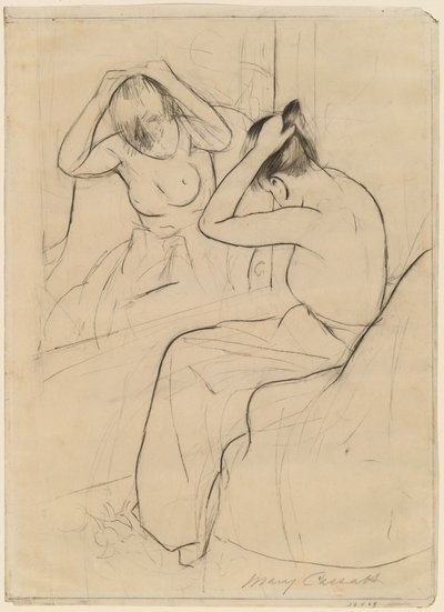 O penteado de Mary Cassatt