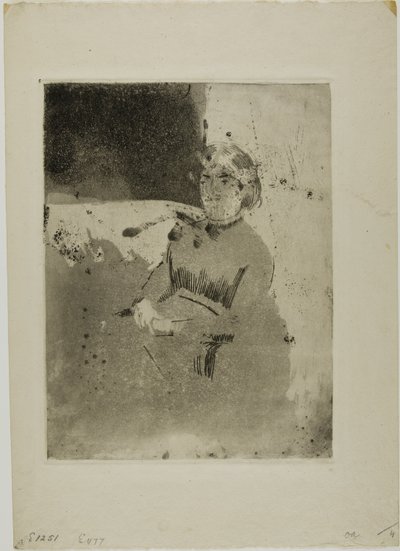 O Canto do Sofá (N.º 1) de Mary Cassatt