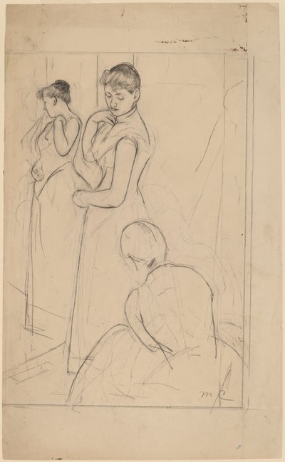 O Encaixe [reto] de Mary Cassatt