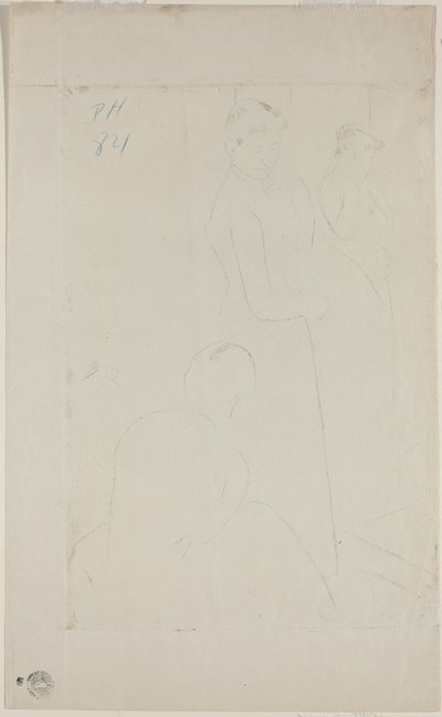 O Encaixe [verso] de Mary Cassatt