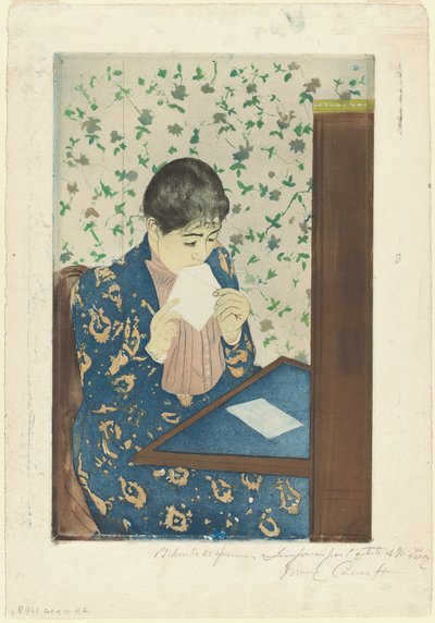 A carta de Mary Cassatt