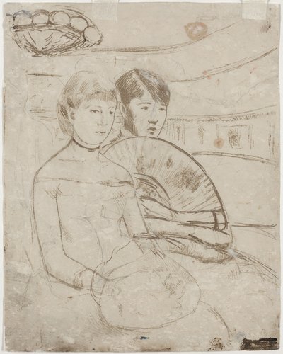 O Loge [verso] de Mary Cassatt