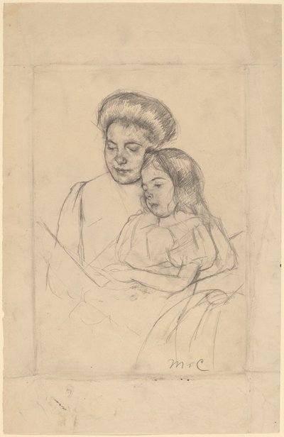 O Livro de Imagens Nº 1, c. 1901. de Mary Cassatt