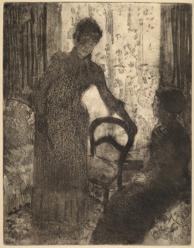 O visitante de Mary Cassatt