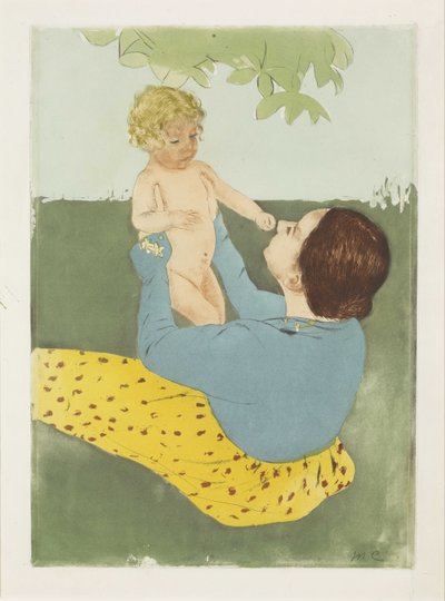 Debaixo do castanheiro-da-índia de Mary Cassatt
