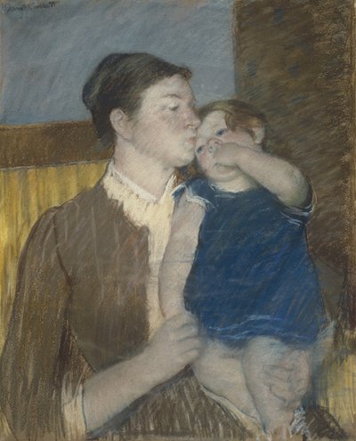 Mãe jovem, 1888 de Mary Cassatt