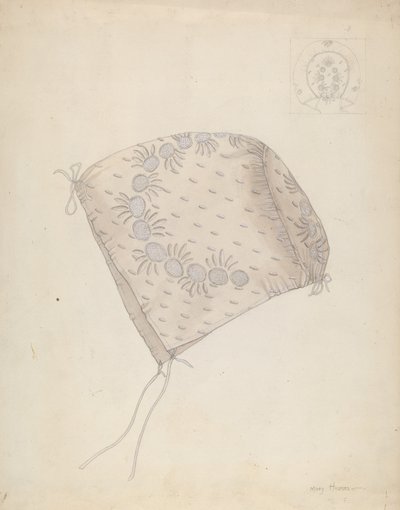 Boné do bebê, c. 1937. de Mary E Humes