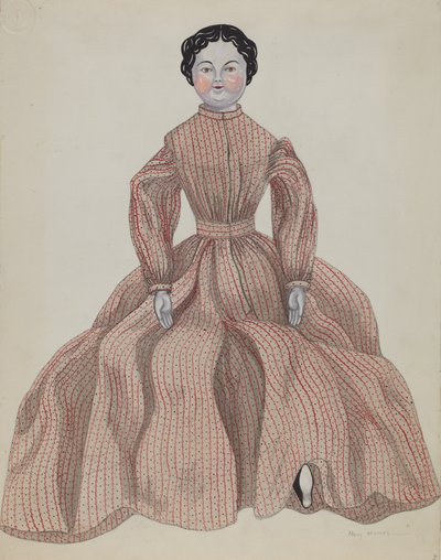 Boneca - Lulu, c. 1936. de Mary E Humes