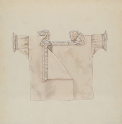 Camisa do bebé, c. 1937. de Mary E Humes