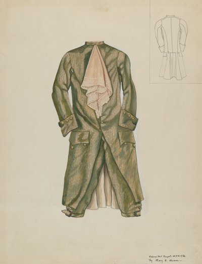 Fato de Homem, c. 1937. de Mary E Humes