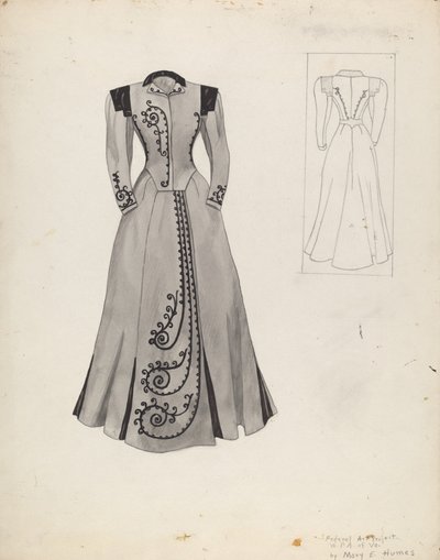 Traje de terno, c. 1937. de Mary E Humes