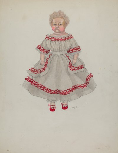 Boneca de Cera, c. 1936. de Mary E Humes