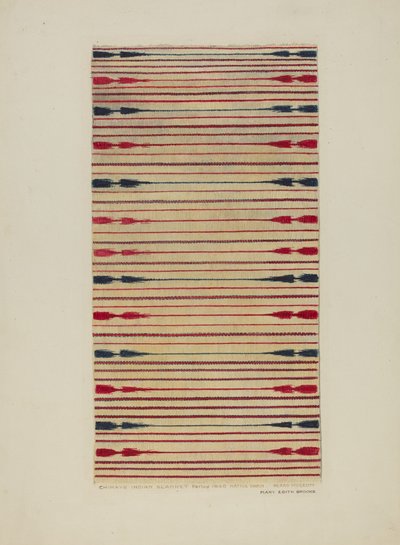 Cobertor de Mary Edith Brooks