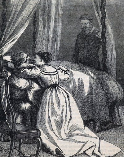 Uma filha no leito de morte de seu pai. de Mary Ellen Edwards