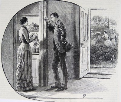 Ilustração da Dona de Casa de Mary Ellen Edwards