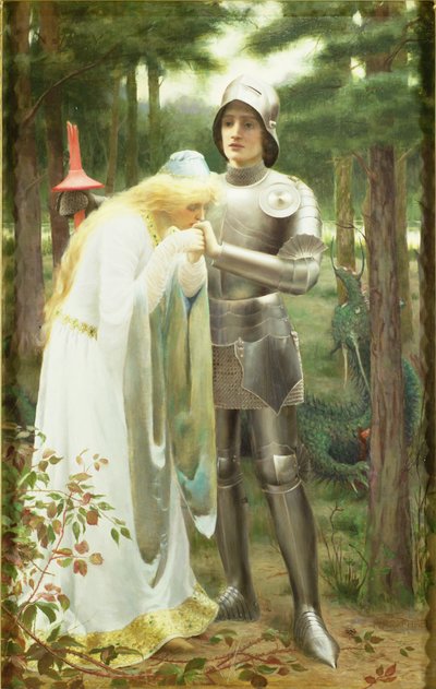 Britomart e Amoret de Mary F. Raphael