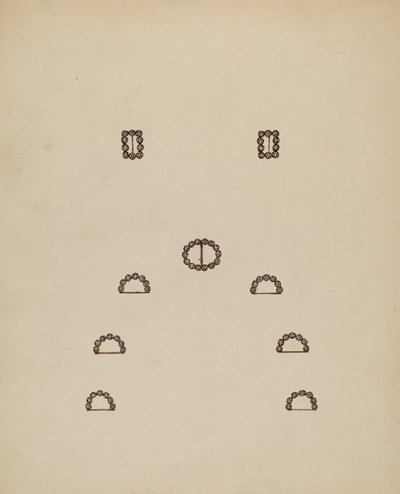 Slides e fivelas, 19351942. de Mary Fitzgerald