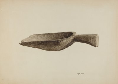 Colher de Grãos, c. 1939. de Mary Hansen