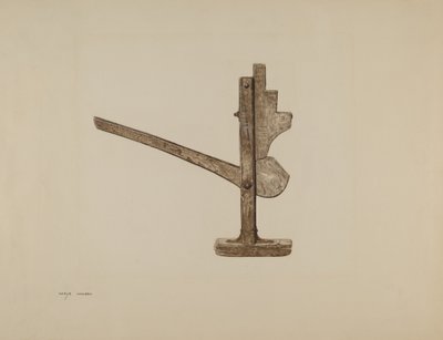 Wagon Jack, c. 1939. de Mary Hansen