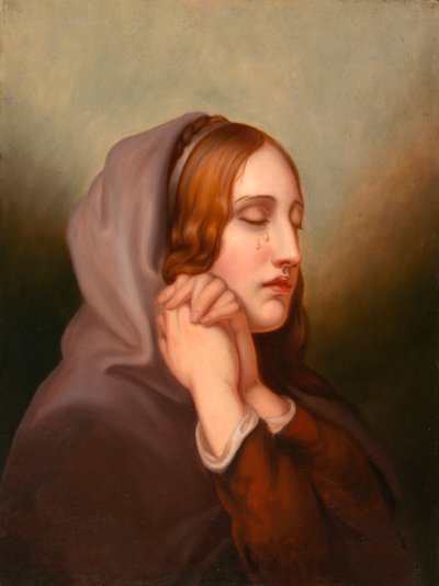 Pearl of Grief, 1855. de Mary Jane Peale