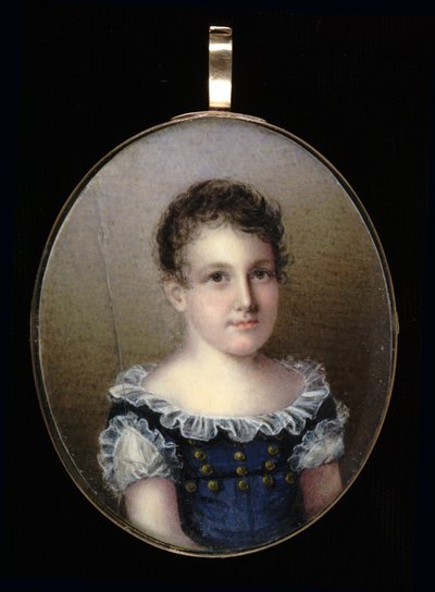 Retrato de uma jovem, 1825. de Mary Jane Simes