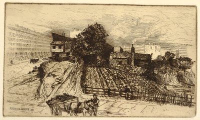 Uma fazenda da cidade, Nova York de Mary Nimmo Moran