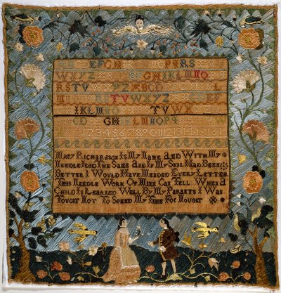 Amostrador de Mary Richardson
