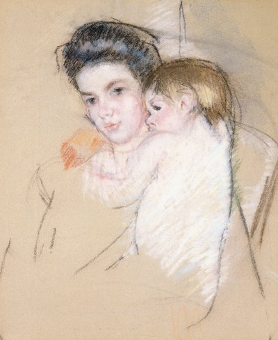 Mãe e Filho Nu, de Mary Cassatt