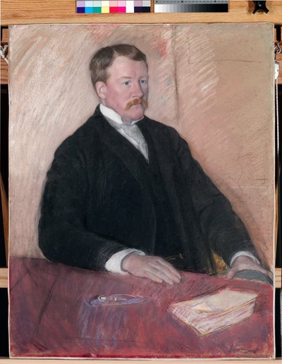 Retrato de Alexander J. Cassatt de Mary Stevenson Cassatt
