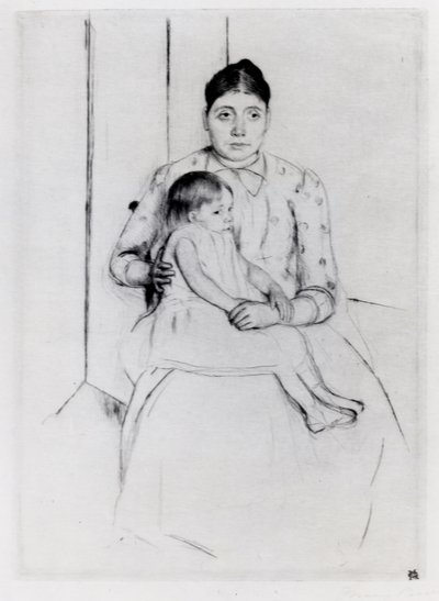 Repose (Descansar) de Mary Stevenson Cassatt