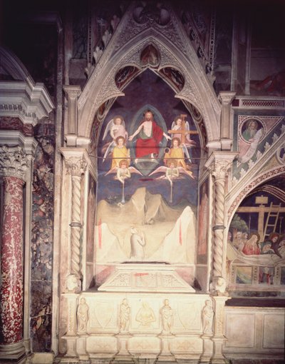 Último Juízo da Capela Bardi di Vernio (fresco) de Maso di Banco Giottino
