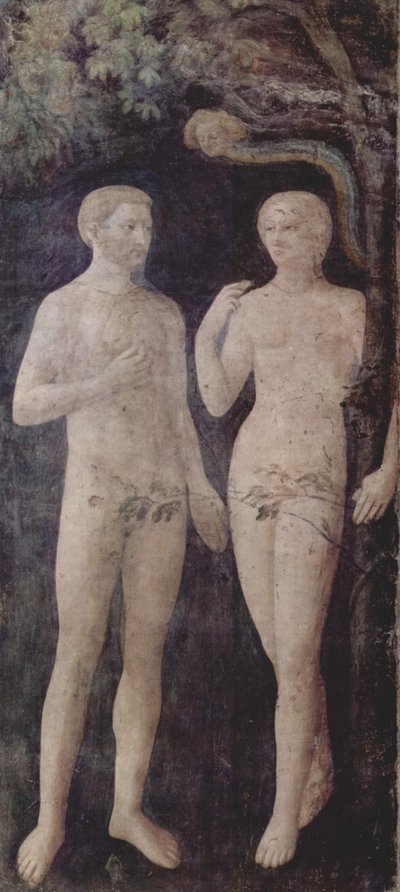 Adão e Eva de Masolino da Panicale