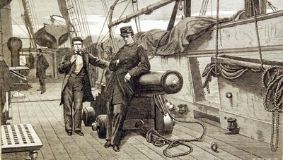 Secretário do Capitão Semmes.  Sr. Bullock, Mestre de Mason Jackson