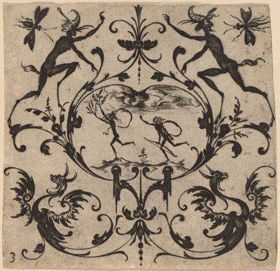 Ornamento com Grotesco de Master CR