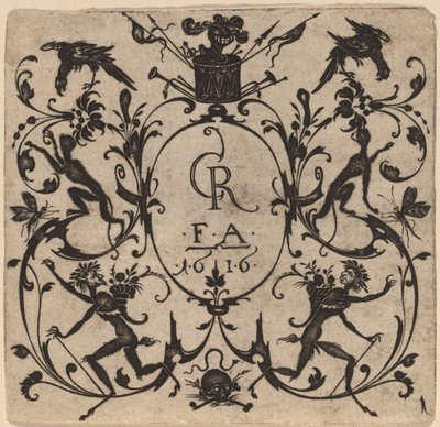 Ornamento com Grotesco de Master CR