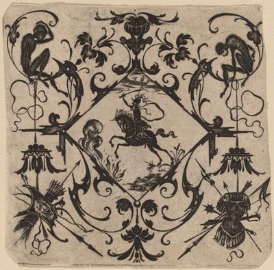 Ornamento com Grotesco de Master CR