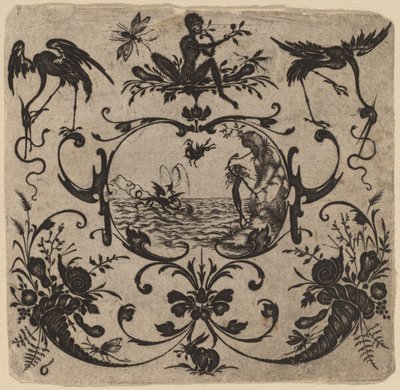 Ornamento com Grotesco de Master CR