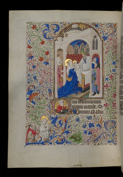 Apresentação no Templo de Master Dunois