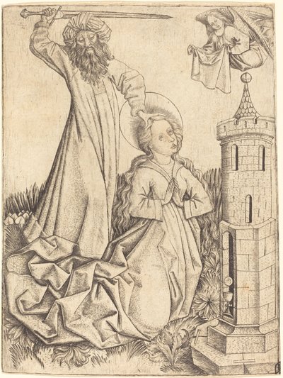 O Martírio de Santa Bárbara de Master E.S.