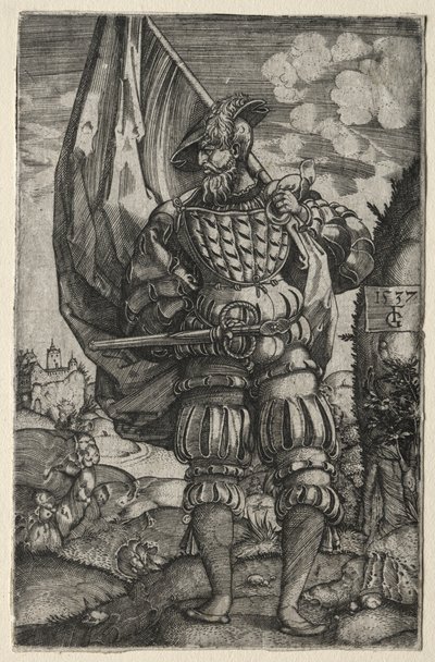 O porta-estandarte de Master F. G.