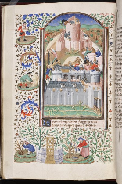 O Castelo do Trabalho, de ;La voie de Povreté ou de Richesse