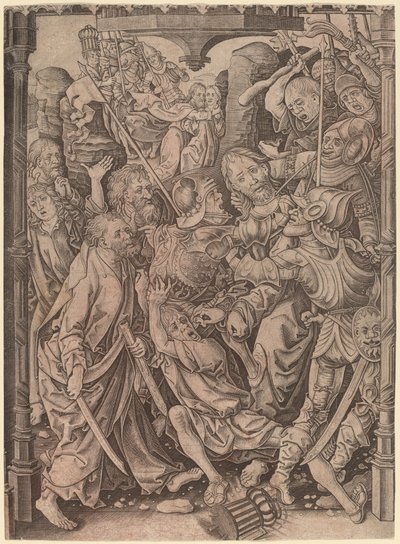 A Traição de Cristo de Master I.A.M. of Zwolle