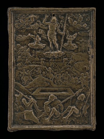 A Ressurreição, c. 1500. de Master I.F.P.