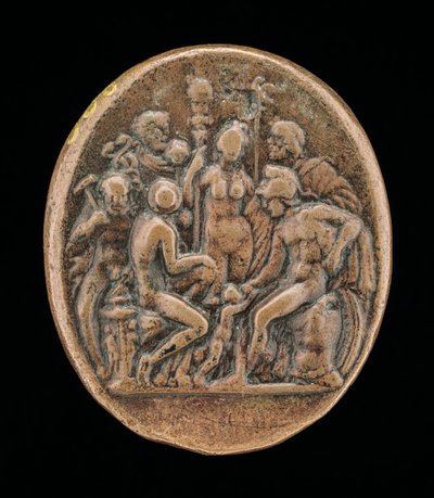Uma Assembleia de Deuses [ao contrário], segunda metade do século XV. de Master IO.FF.