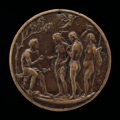 Julgamento de Paris, segunda metade do século XV. de Master IO.FF.