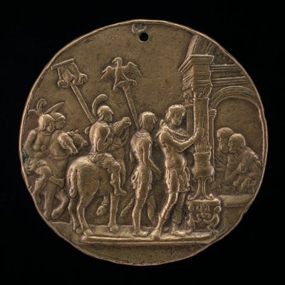 Mucius Scaevola, segunda metade do século XV. de Master IO.FF.