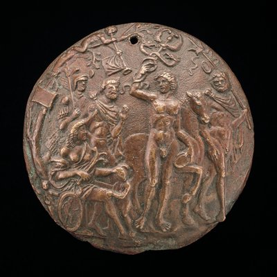 Phaedra e Hipólito, segunda metade do século XV. de Master IO.FF.